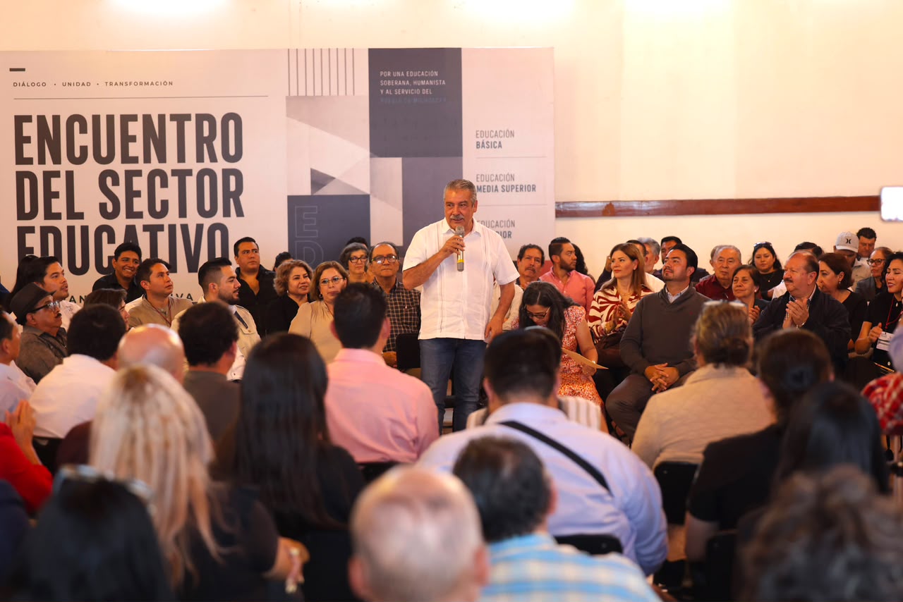 Sector educativo de Michoacán cierra filas con Raúl Morón