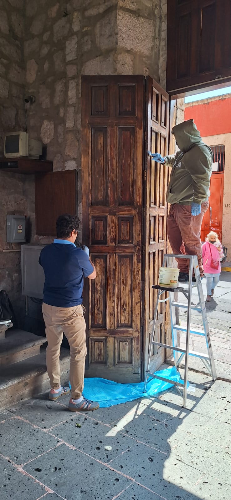 Inicia segunda etapa de restauración de portones del Centro Histórico de Morelia