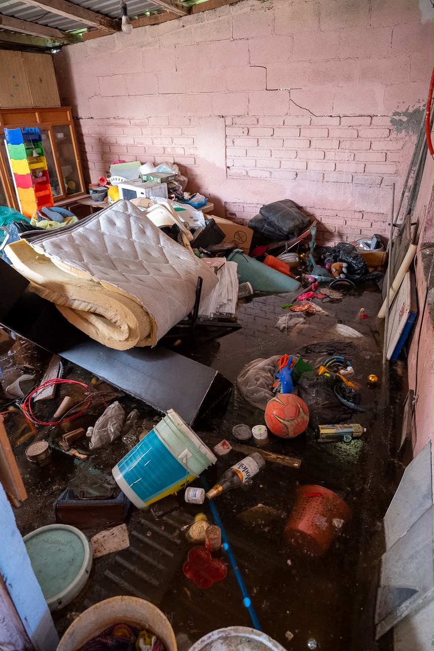 Casi 22 días bajo el agua; desesperación crece entre familias de colonia Benito Juárez