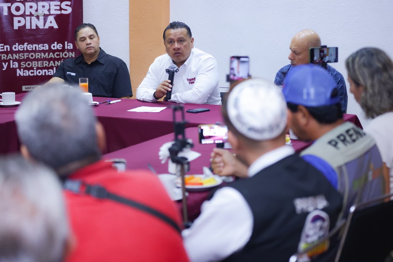 En Apatzingán, prevenir el delito e impartir justicia es defender la soberanía de Michoacán: Torres Piña