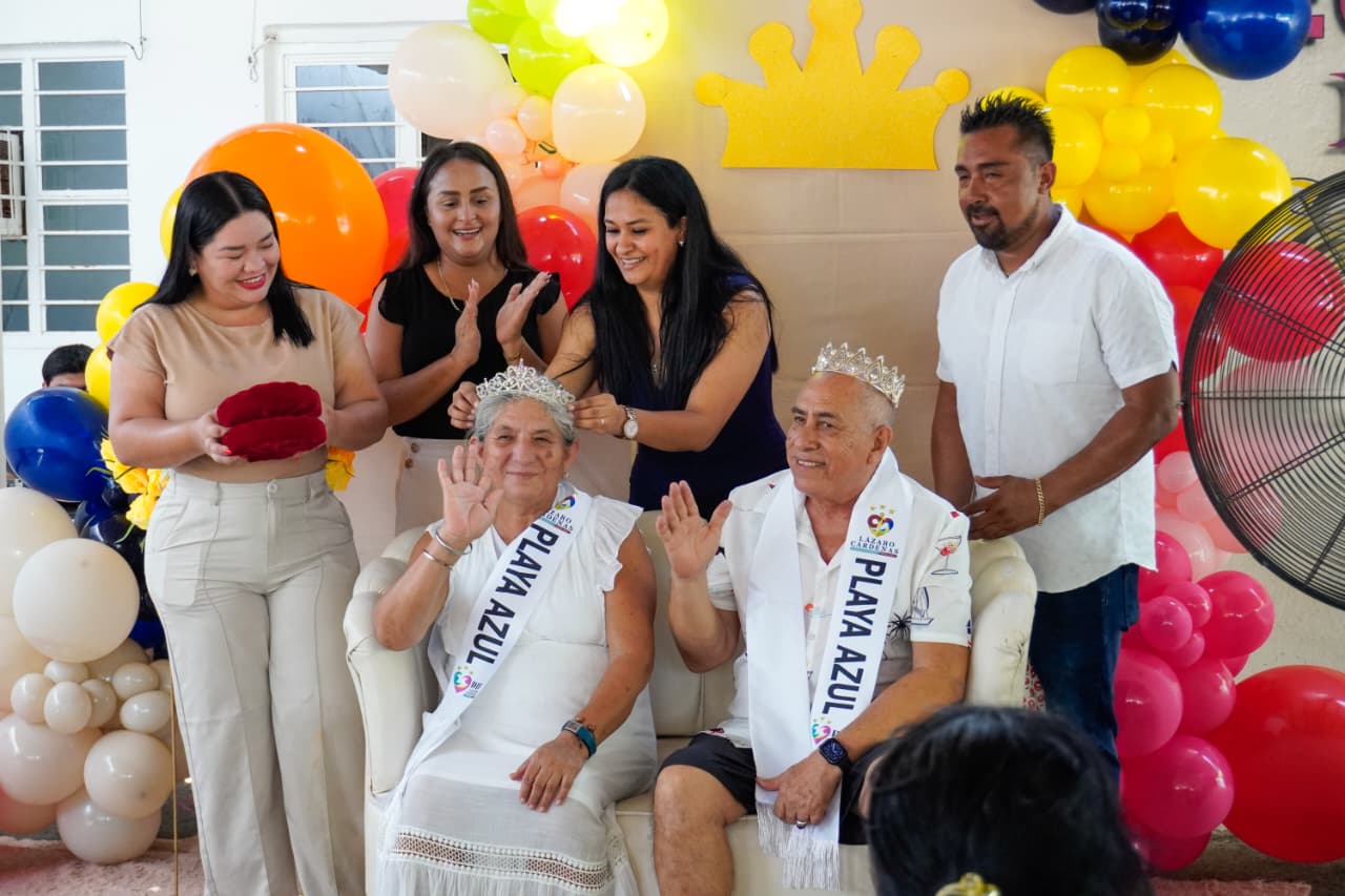 Playa Azul, Corona a su Rey y Reina del Adulto Mayor 2026