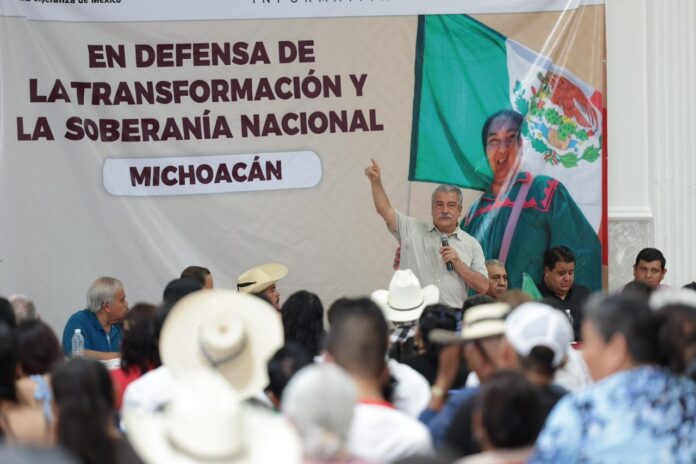 Reconoce Morón avance de la transformación en Michoacán