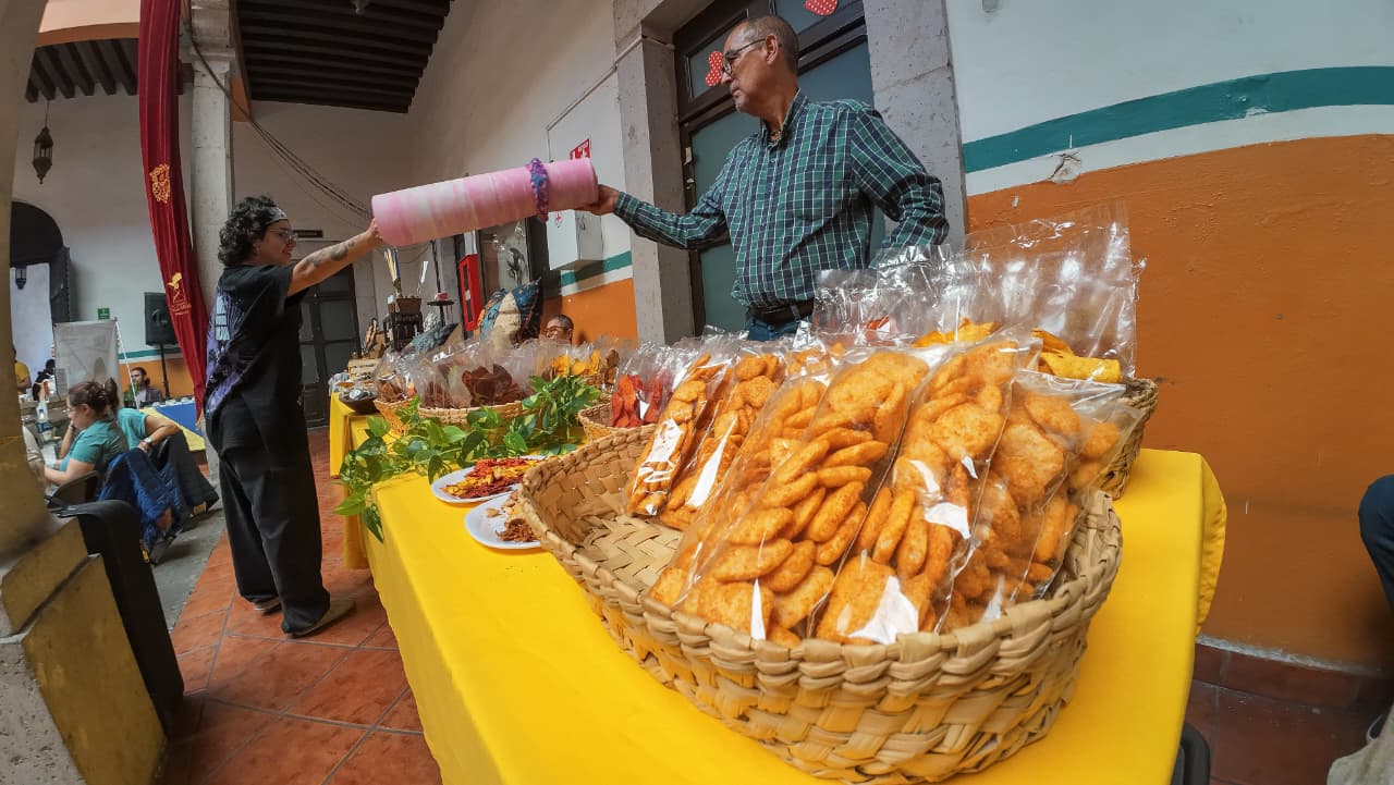 Kermés Vegana en el Centro de Morelia; una alternativa de vida