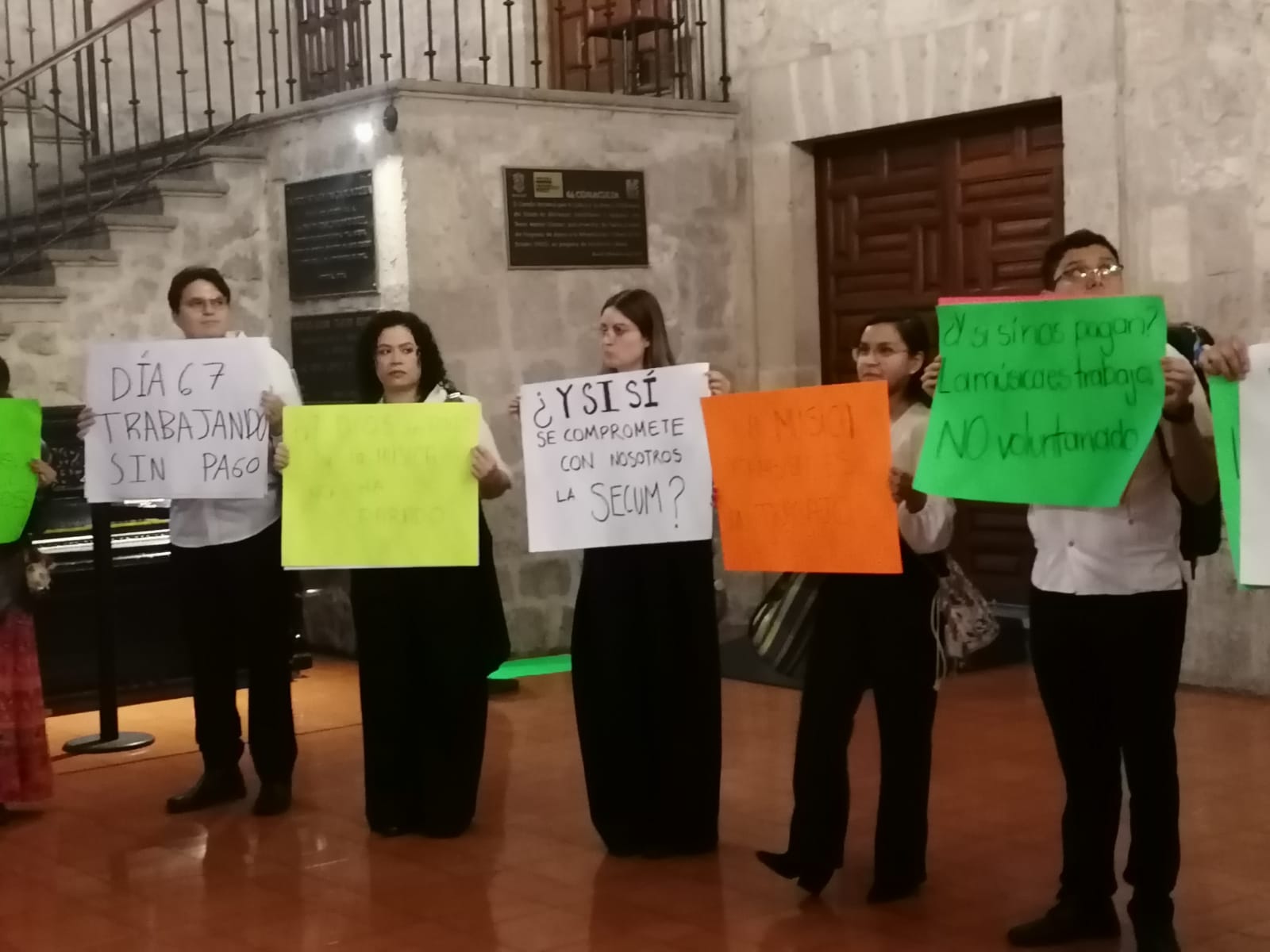 Músicos de la Osidem denuncian adeudos