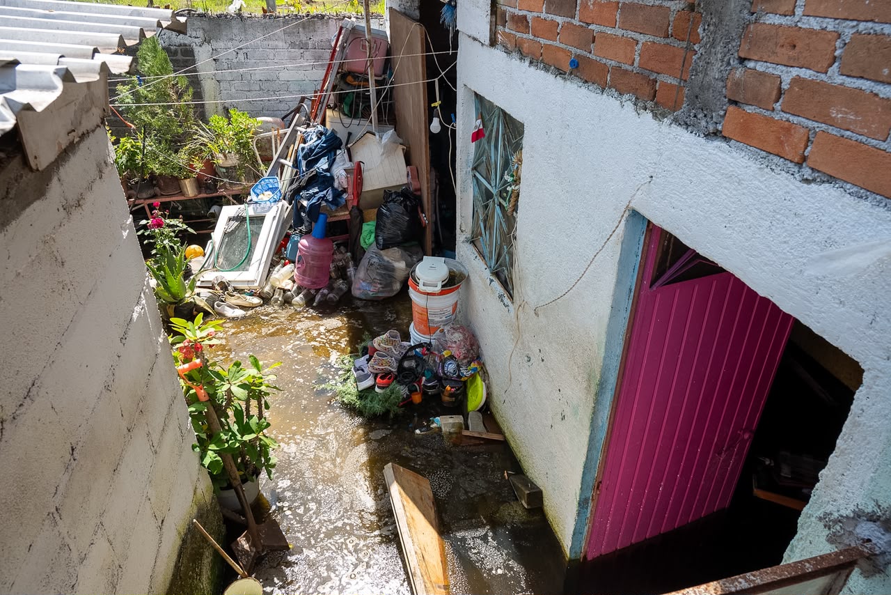 Casi 22 días bajo el agua; desesperación crece entre familias de colonia Benito Juárez