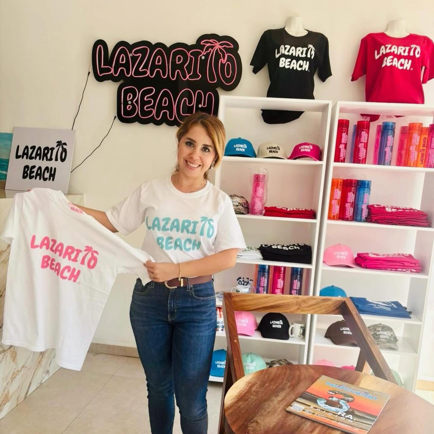 Lazarito Beach, oferta turística con souvenirs inspirados en Lázaro Cárdenas