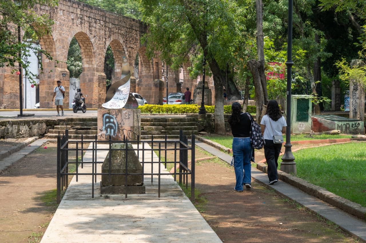 El paseo de esculturas del Bosque Cuauhtémoc, en el olvido
