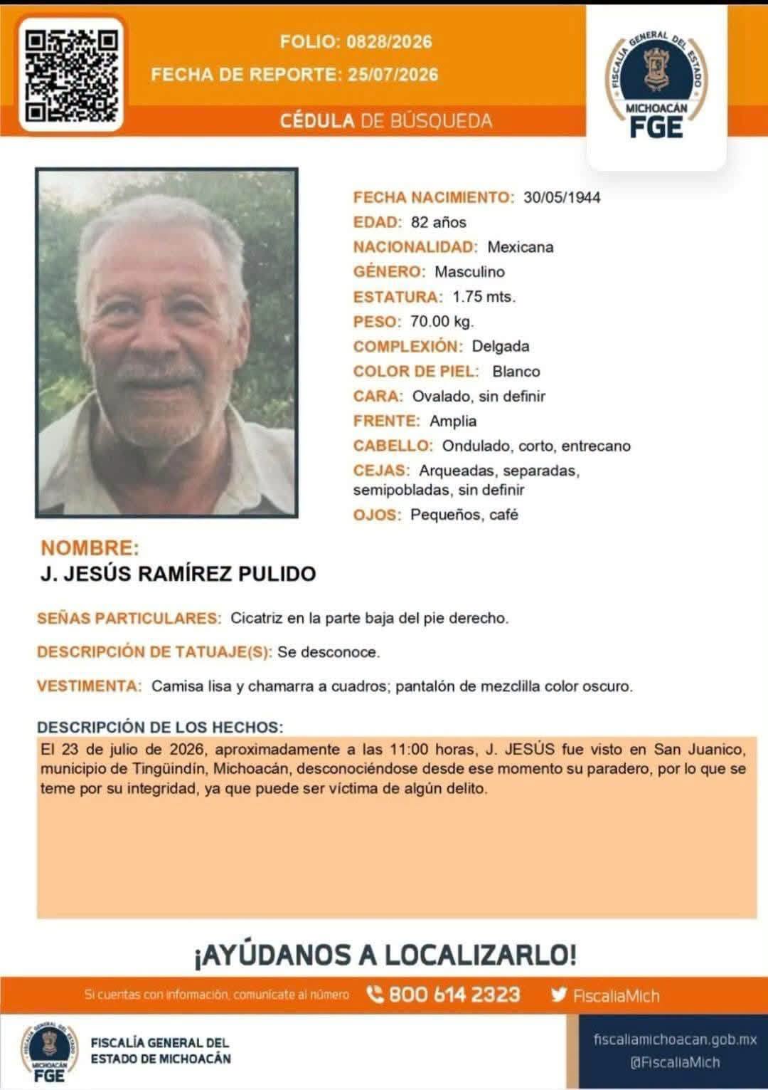 Bloquean carretera en Tocumbo, exigen la localización de Jesús Ramírez Pulido