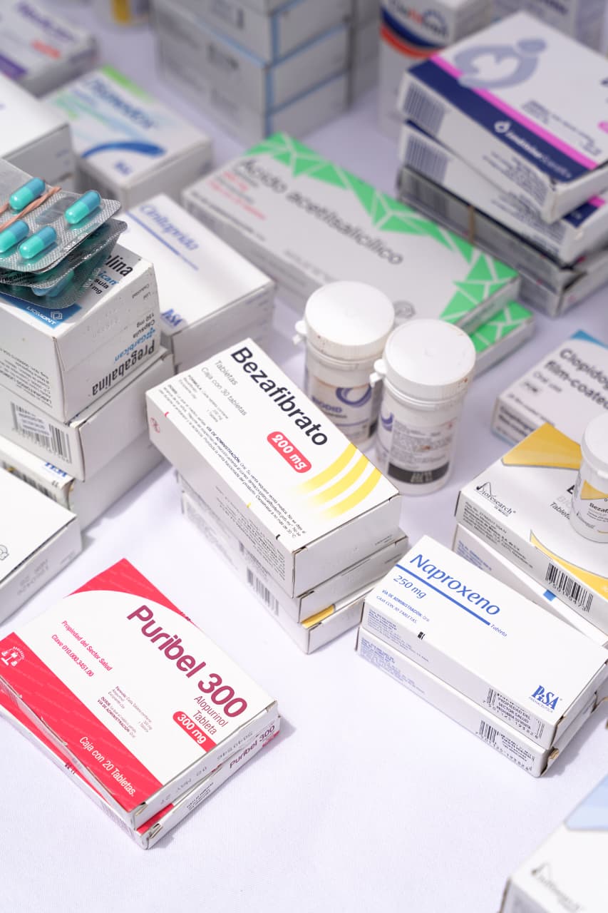 Movimiento del Sombrero instala centro de acopio de medicamentos en Morelia