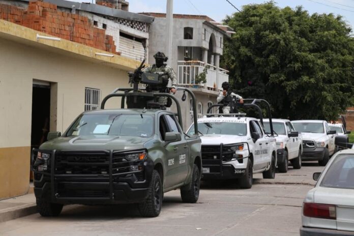 Fuerzas Federales abaten a 3 presuntos del Cartel Jalisco, Cotija