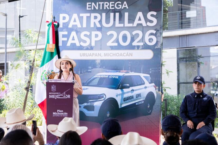 ¡Uruapan fortalece su seguridad con nuevas patrullas!