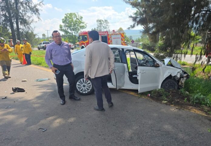 Choque vehicular múltiple deja una fallecida en Morelia
