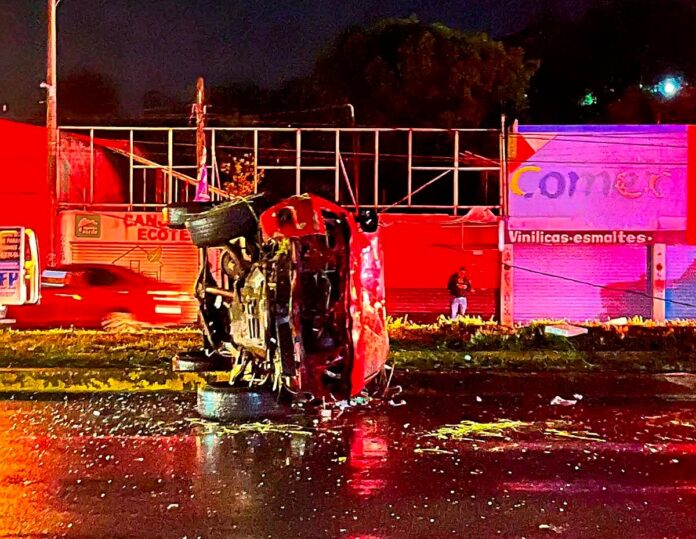 Vuelca camioneta en la Morelos Norte dejando un herido, Morelia Vuelca camioneta en la Morelos Norte dejando un herido, Morelia