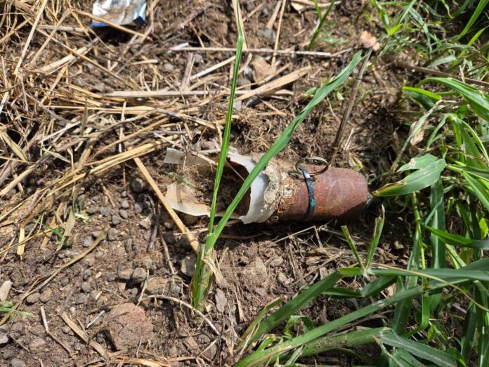 Localizan presunto artefacto explosivo artesanal en Michoacán
