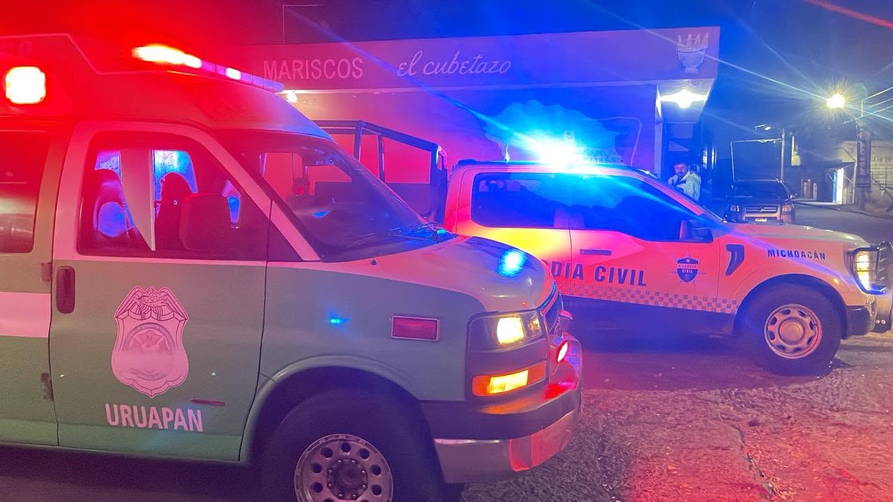 3 asesinatos y 4 heridos en ataques armados en Morelia, Apatzingán y Uruapan