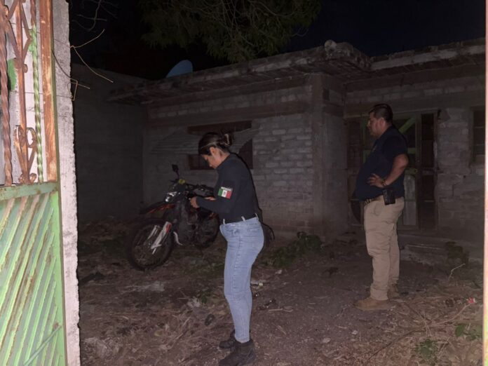 Tras cateo recuperan motocicleta con reporte de robo