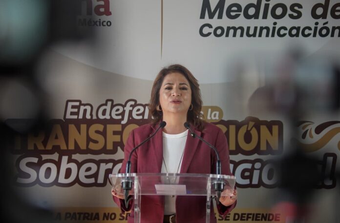 Fabiola Alanís visualiza que una mujer dirija Morena en Michoacán