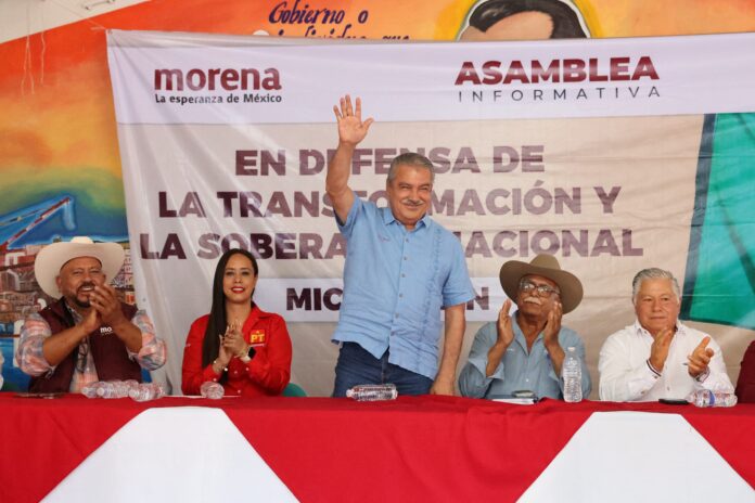 Morón despliega 800 asambleas simultáneas en Michoacán Morón despliega 800 asambleas simultáneas en Michoacán
