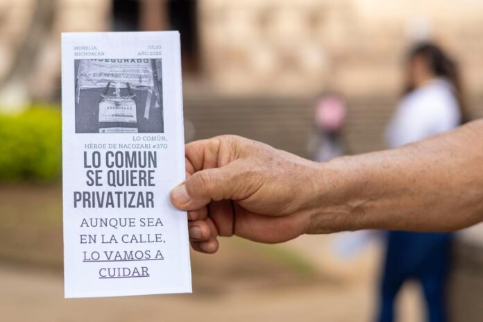 “Esto no es ajeno a ti”: CCAOS exige frenar privatizaciones