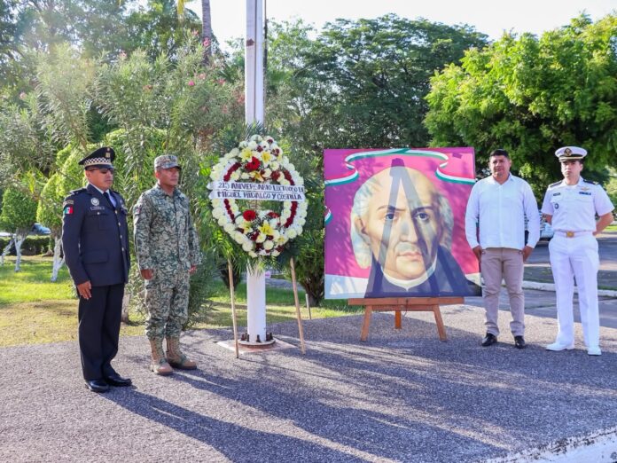 Conmemoran 215º Aniversario Luctuoso de Miguel Hidalgo, LZC