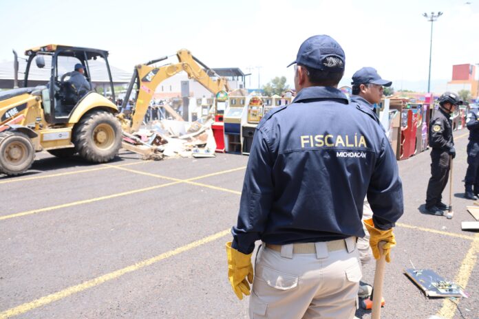 Destruyen 721 tragamonedas utilizadas como financiamiento ilícito