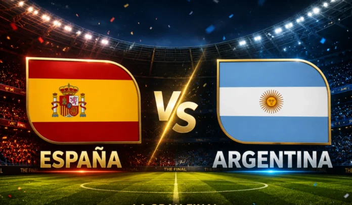 Argentina y España disputarán la corona del Mundial 2026 Argentina y España disputarán la corona del Mundial 2026