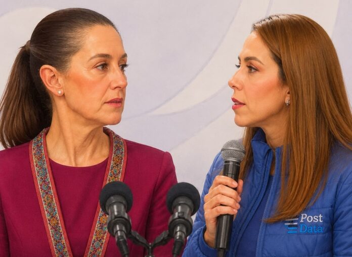 Michoacán, presidenta Claaudia Sheinbaum y periodista Verónica García