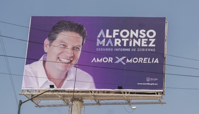 Aparecen espectaculares de Alfonso Martínez de cara a su Segundo Informe de Gobierno