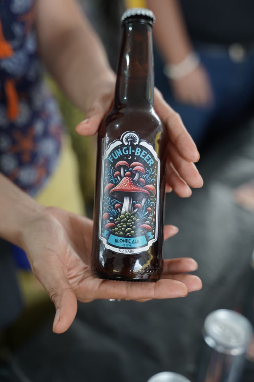 Llega la Fungi Beer a Morelia: la cerveza elaborada con hongo