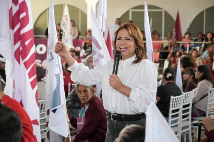 En Zitácuaro, cierran filas con Fabiola Alanís