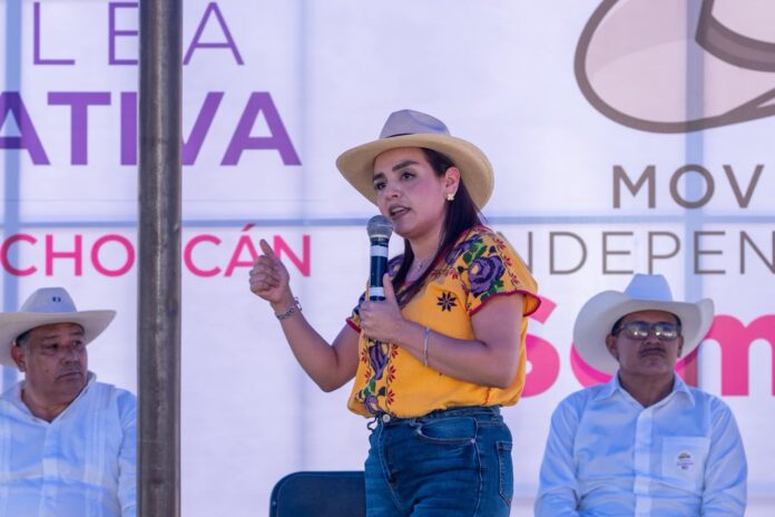 Grecia Quiroz convoca a luchar contra el caciquismo en Tarímbaro Grecia Quiroz convoca a luchar contra el caciquismo en Tarímbaro