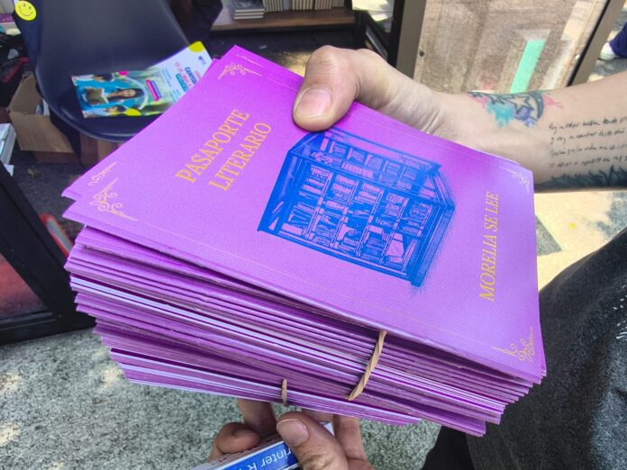 SeCultura Morelia presenta el Pasaporte Literario de las Cabinas de Lectura