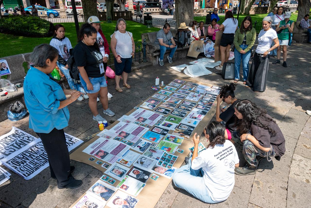 Colectivos exigen búsquedas reales en Michoacán