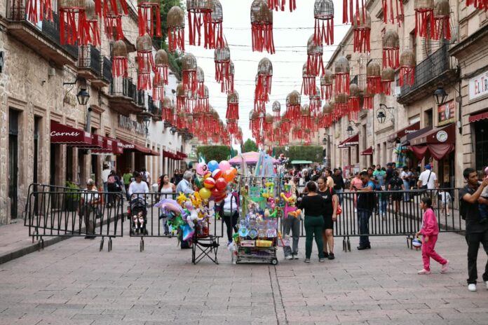 Gobierno de Morelia realiza dispositivo de orden en el centro histórico