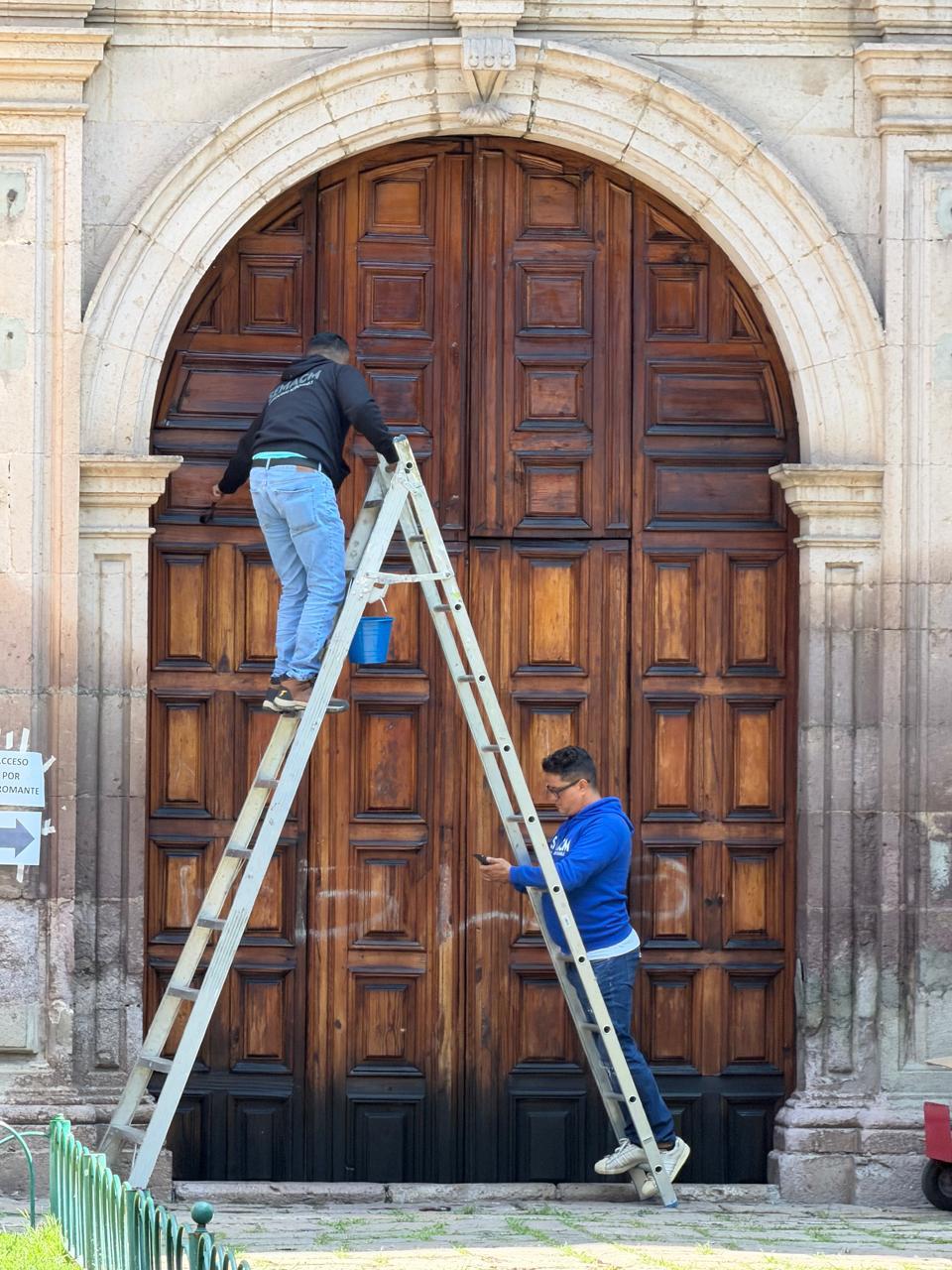 Ayuntamiento de Morelia e INAH avanzan en la conservación del patrimonio del Centro Histórico