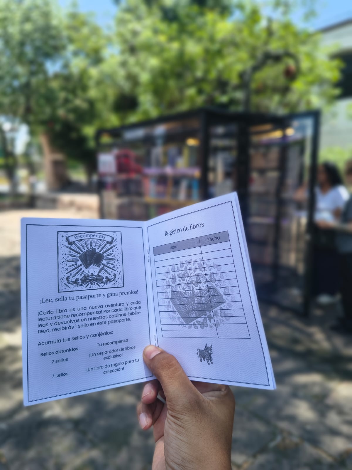 SeCultura Morelia presenta el Pasaporte Literario de las Cabinas de Lectura
