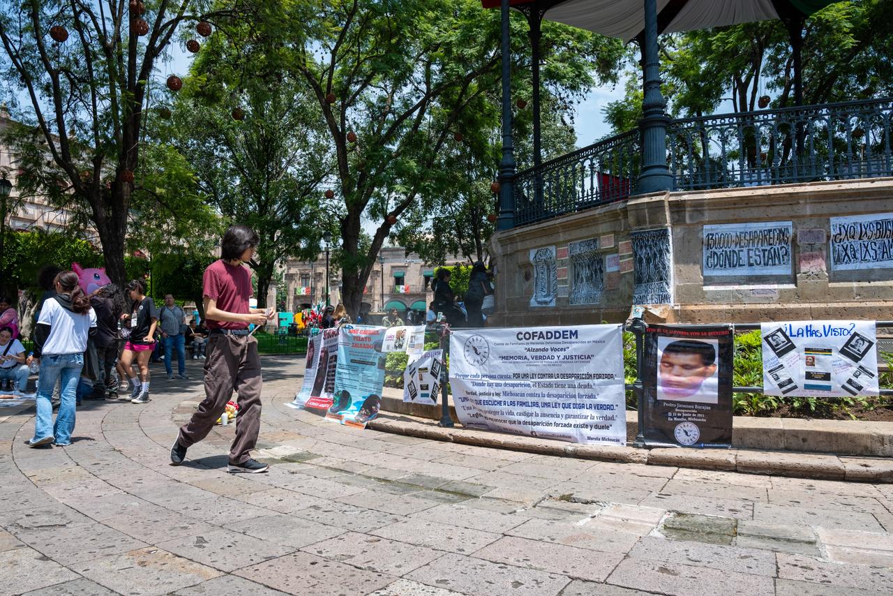 Colectivos exigen búsquedas reales en Michoacán
