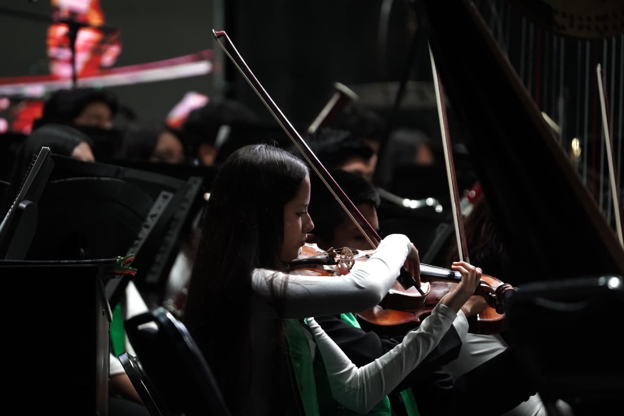 OSIM llena la Plaza Morelos de música
