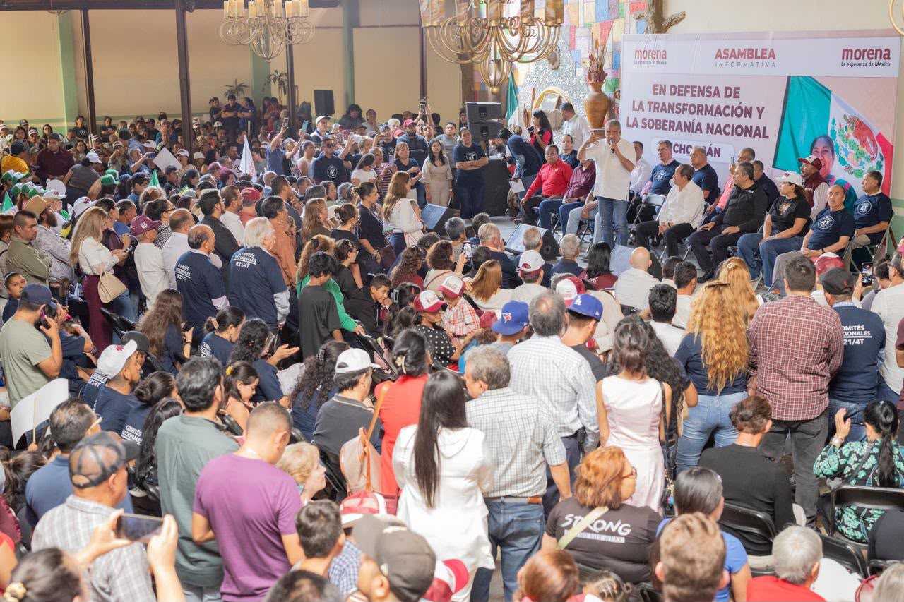 Pueblo de Michoacán mostrará firmeza en la defensa de la soberanía: Morón