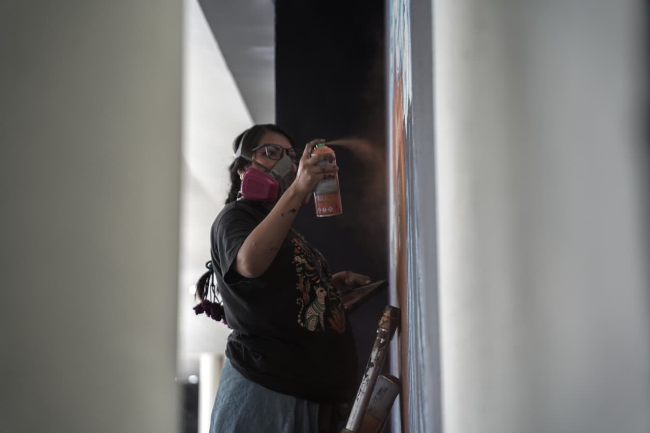 Murales y graffiti toman Las Américas por los 15 años de Futura