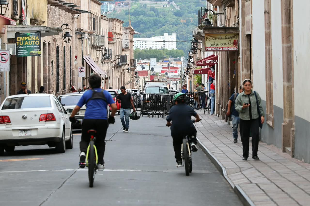 Gobierno de Morelia realiza dispositivo de orden en el centro histórico