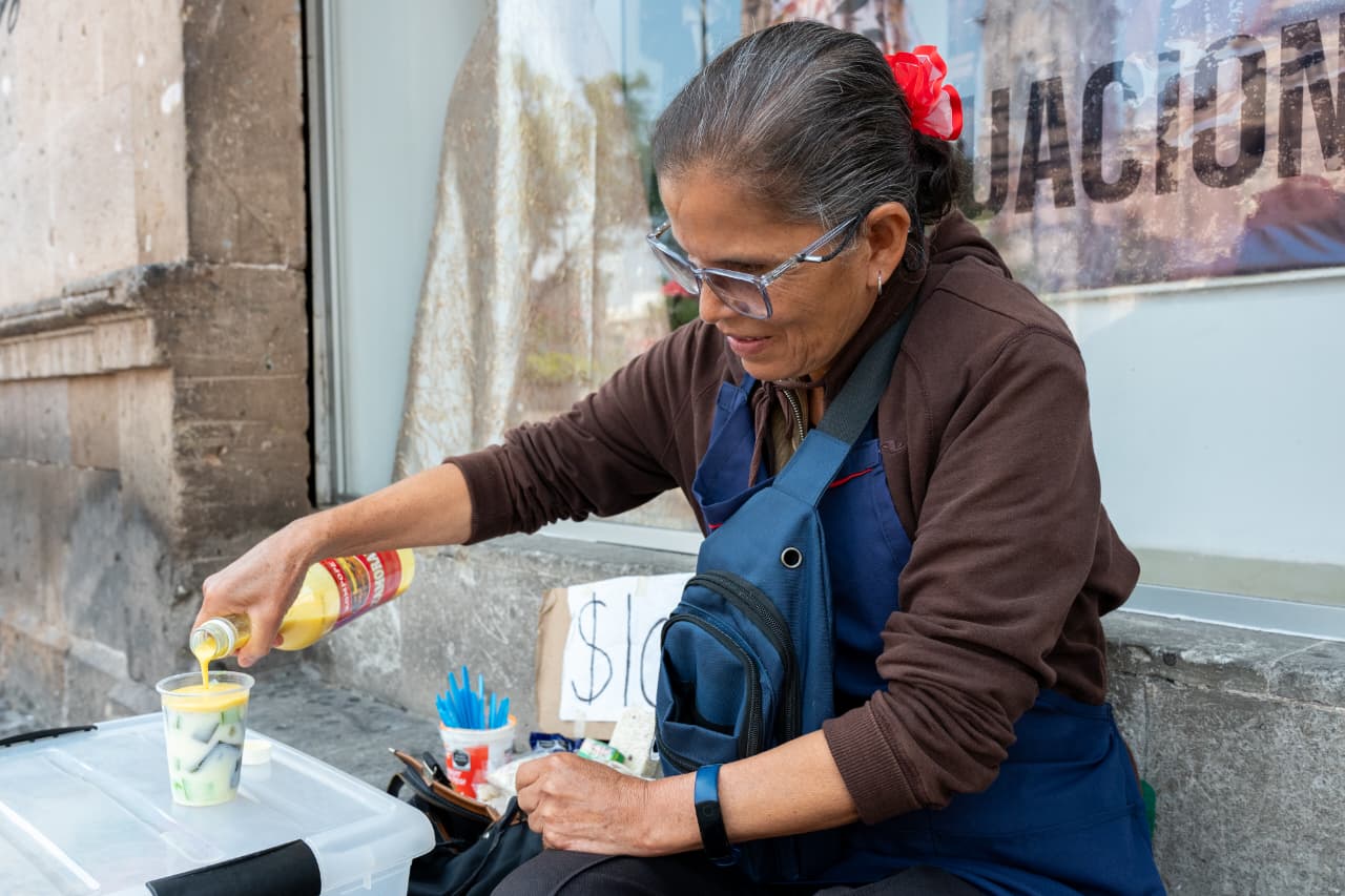 María de la Luz: vender con una sonrisa, incluso en los días difíciles