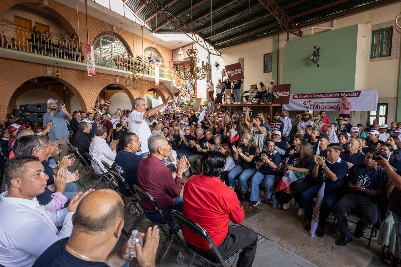 Pueblo de Michoacán mostrará firmeza en la defensa de la soberanía: Morón