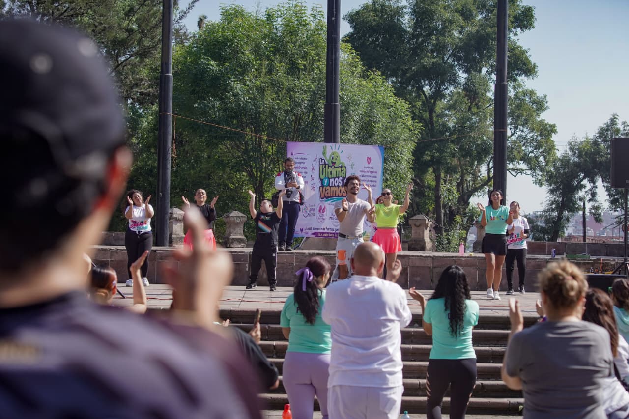 Zumbatón 2026; morelianos se ejercitan en apoyo a los niños con cáncer