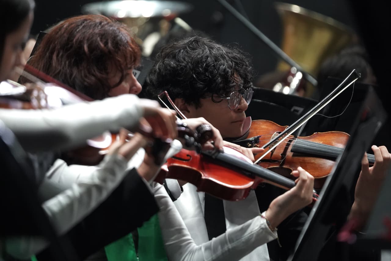 OSIM llena la Plaza Morelos de música