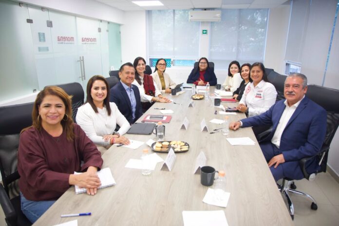 Dirigencia nacional de Morena se reúne con aspirantes de Michoacán