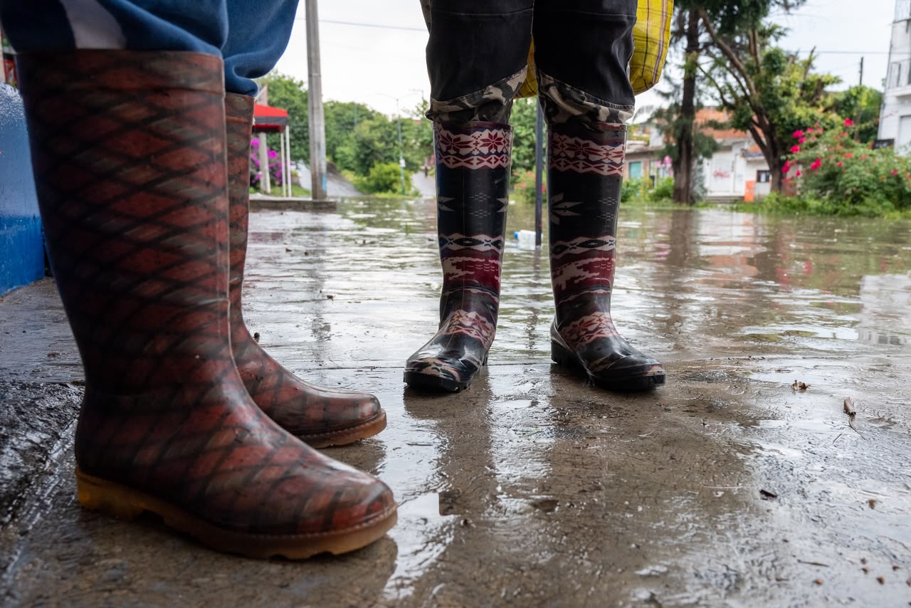 “Cada año nos inundamos”; lluvia afecta viviendas en Poliducto