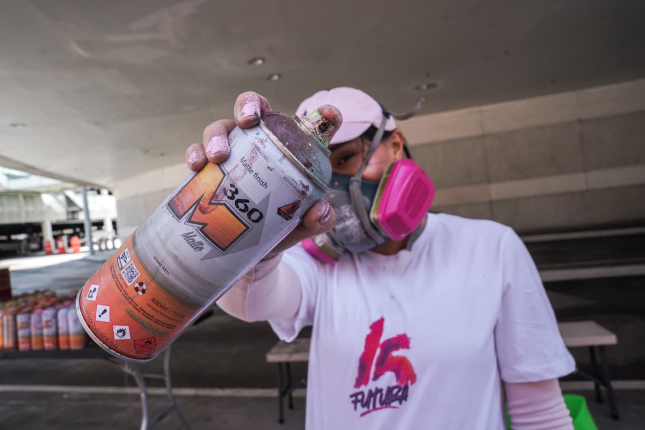 Murales y graffiti toman Las Américas por los 15 años de Futura