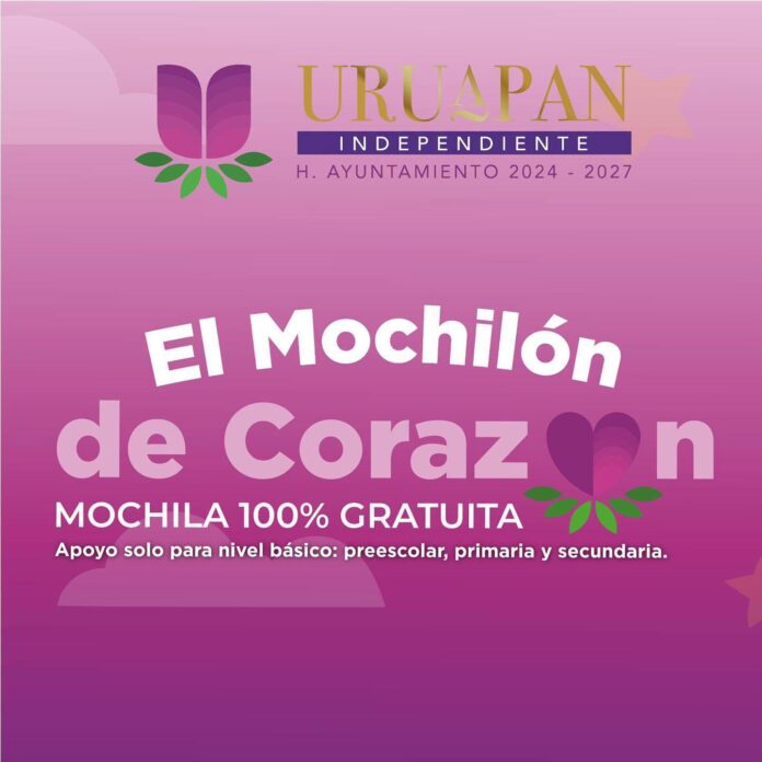 Abren registro para el Mochilón de Corazón en Uruapan