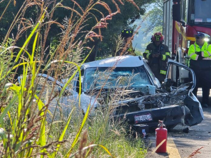 Accidente en la Morelia-Pátzcuaro: dos heridos y dos fallecidos